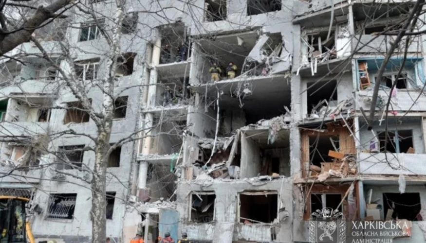 Удар КАБами по Салтівському району Харкова: 29 постраждалих, з них 10 дітей