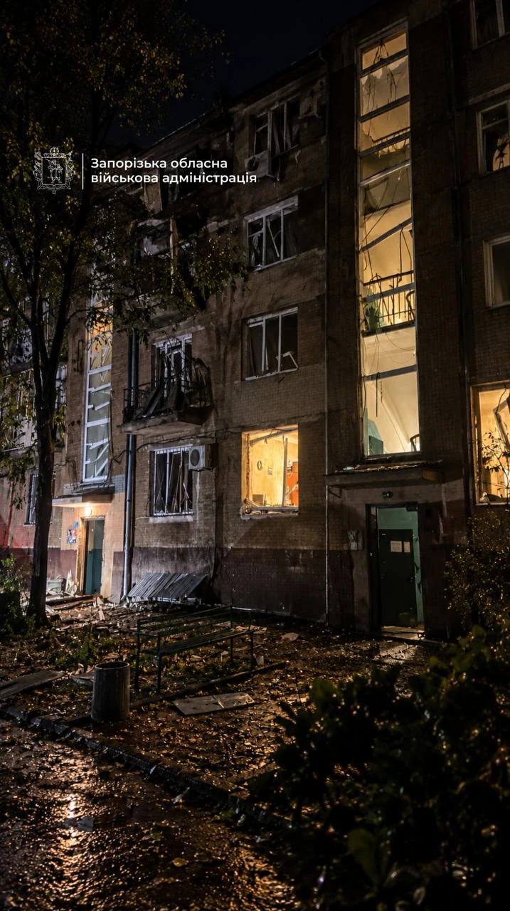 Запоріжжя після нічного удару 18 жовтня: загинула 27-річна жінка